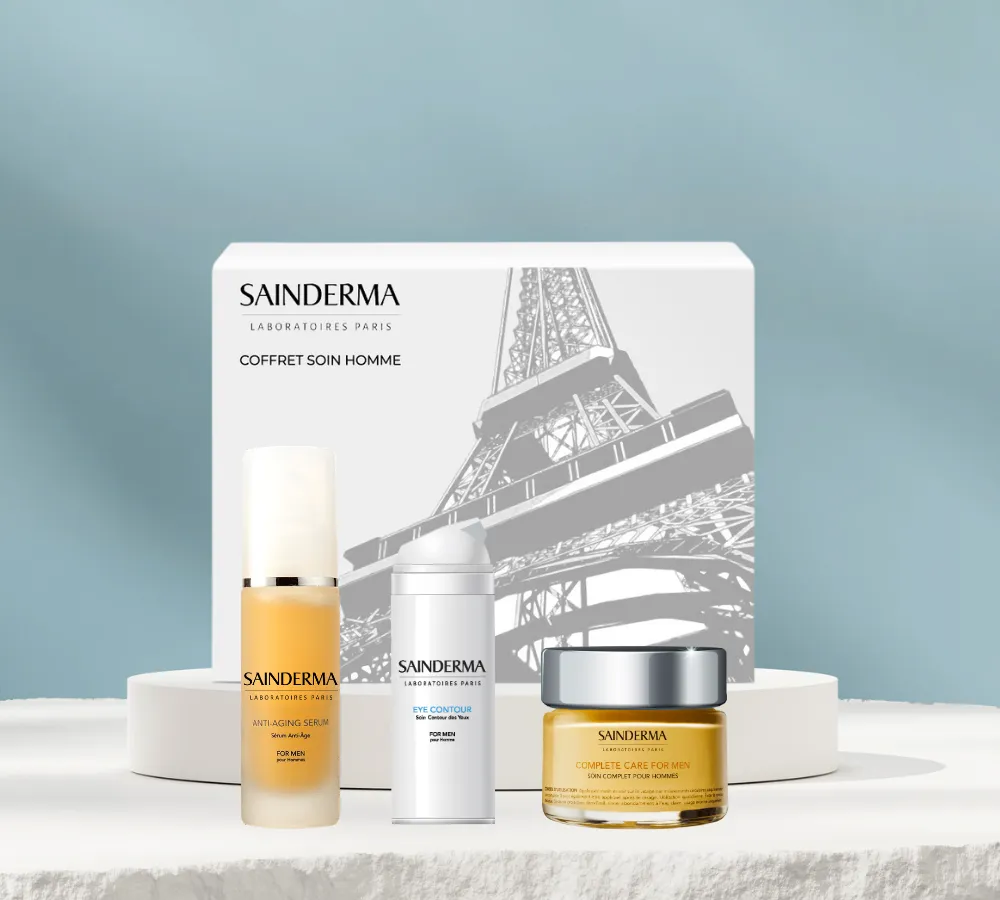 Men's organic skincare set